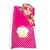 Beverly Hills Doll Accessories Reversible Doll Sleeping Bag with Pillow for Dolls Sleepovers,...