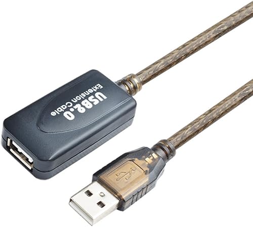 Miniatura 4 de PASOW Cable de extensión USB 2.0 A macho a hembra de alta velocidad 480 Mbps (60 pies)