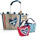 Produktbild reisenthel Bavaria Serie mit Zugabe Einkaufskorb Tasche Shopper Reisetasche Rucksack Beutel (carrybag + schatzerl Blue)