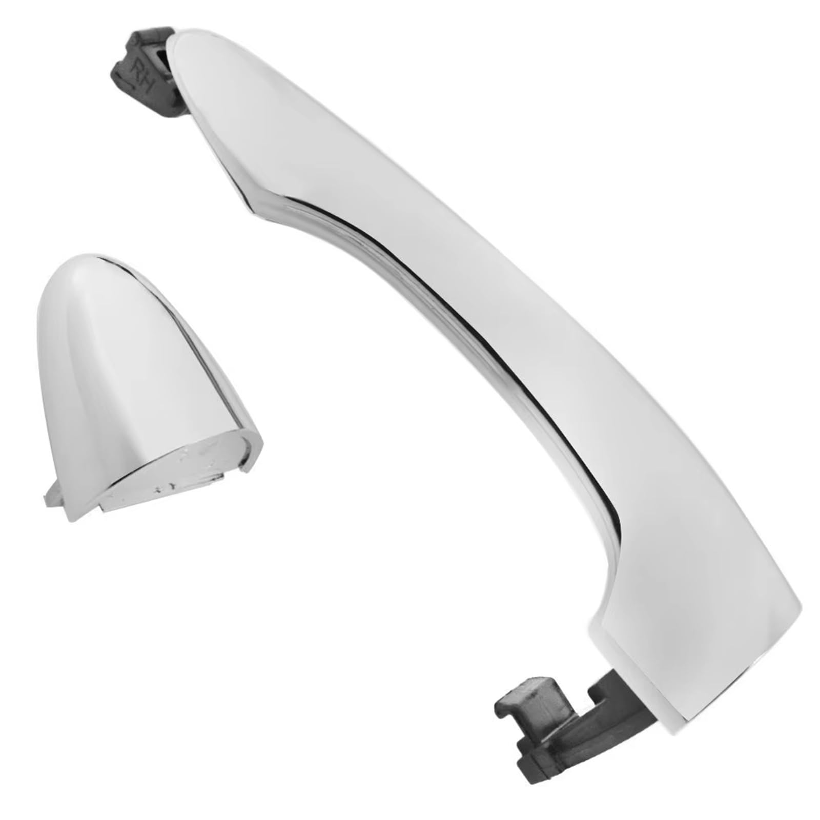 Qjahxkf 83661-3W000 Replacement Exterior Door Handles Car Rear Left Right Outside Exterior Chrome Door Handle 83651-3W000 For Kia For Sportage 2011-2016 Outer Handle(83661-3W000)