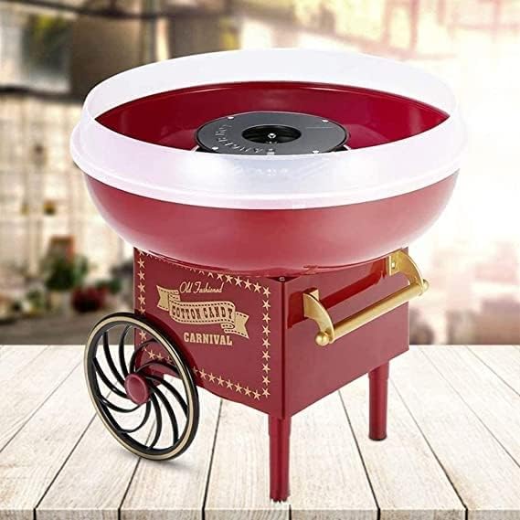 Cotton Candy Machine for Kids, Nostalgia Cotton Candy Maker, Homemade Sweets for Birthday Parties, Children's Day, Christmas Day and Wedding
