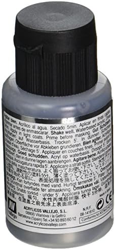 Acrylicos Vallejo VJ77702 "Duraluminium" Metal Color, Silver, 32 ml