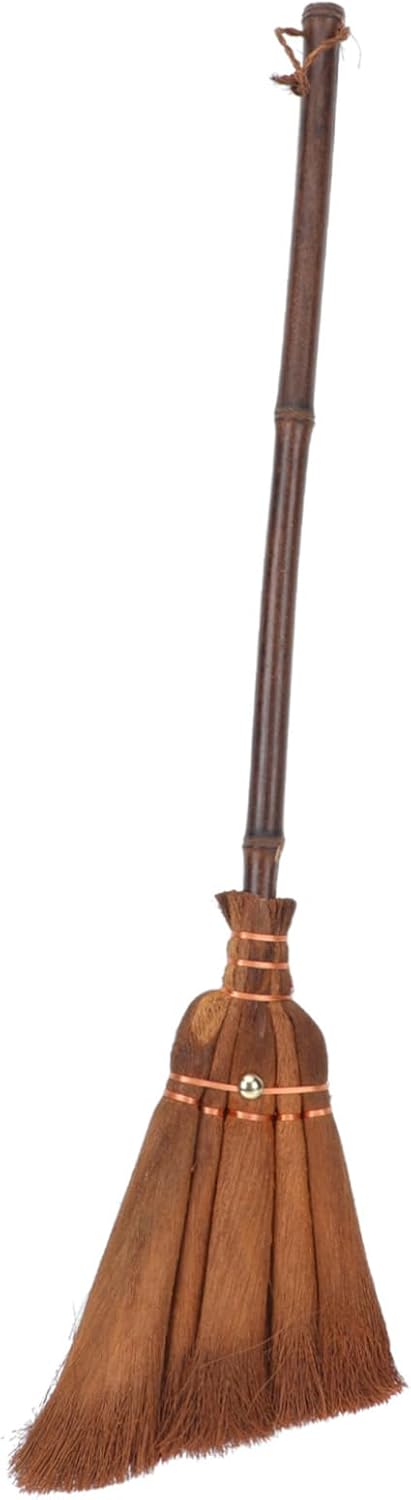1pc Children's Broom Housewarming Sweeping Broom Brooms for Sweeping Lobby Broom Woven Threads Broom Broomcorn Broom Coconut Palm Broom Rustic Broom Mini Baby Stick