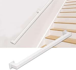 SPACEEUP Main Courante De 1,5 M Pour Marches D'extérieur De 152,4 X 89