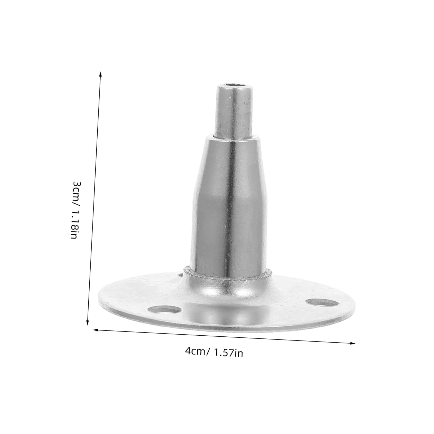 NULYLU 10pcs Stainless Steel Wire Rope Clamp Cable Clamp Winch Cable Easy Install for 1-2mm Wire Rope