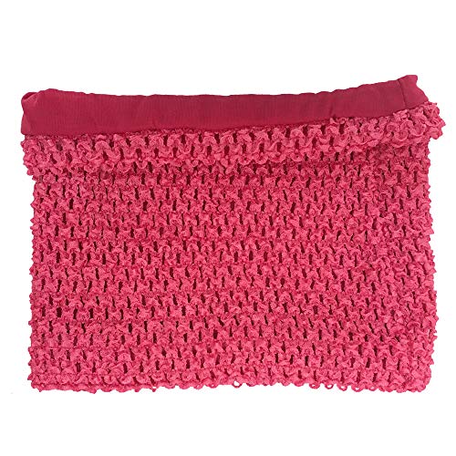 Image of 8inches Lined Crochet Tutu Top Chest Wrap for Girls DIY Tutu Dress Pettiskirt Tube Tops