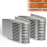 Dabolang 40 PCS Weep Hole Covers for Brick Walls, Spring Stainless Steel Brick Hole Filler, Weep Hole Screens Cover Holes in Wall, Fits Different Sizes Brick Weep Hole Covers