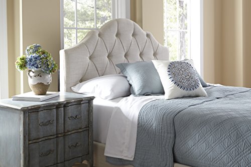 Pulaski Mason All-In-1 Fully Upholstery Tuft Saddle Bed, Queen #TOP3