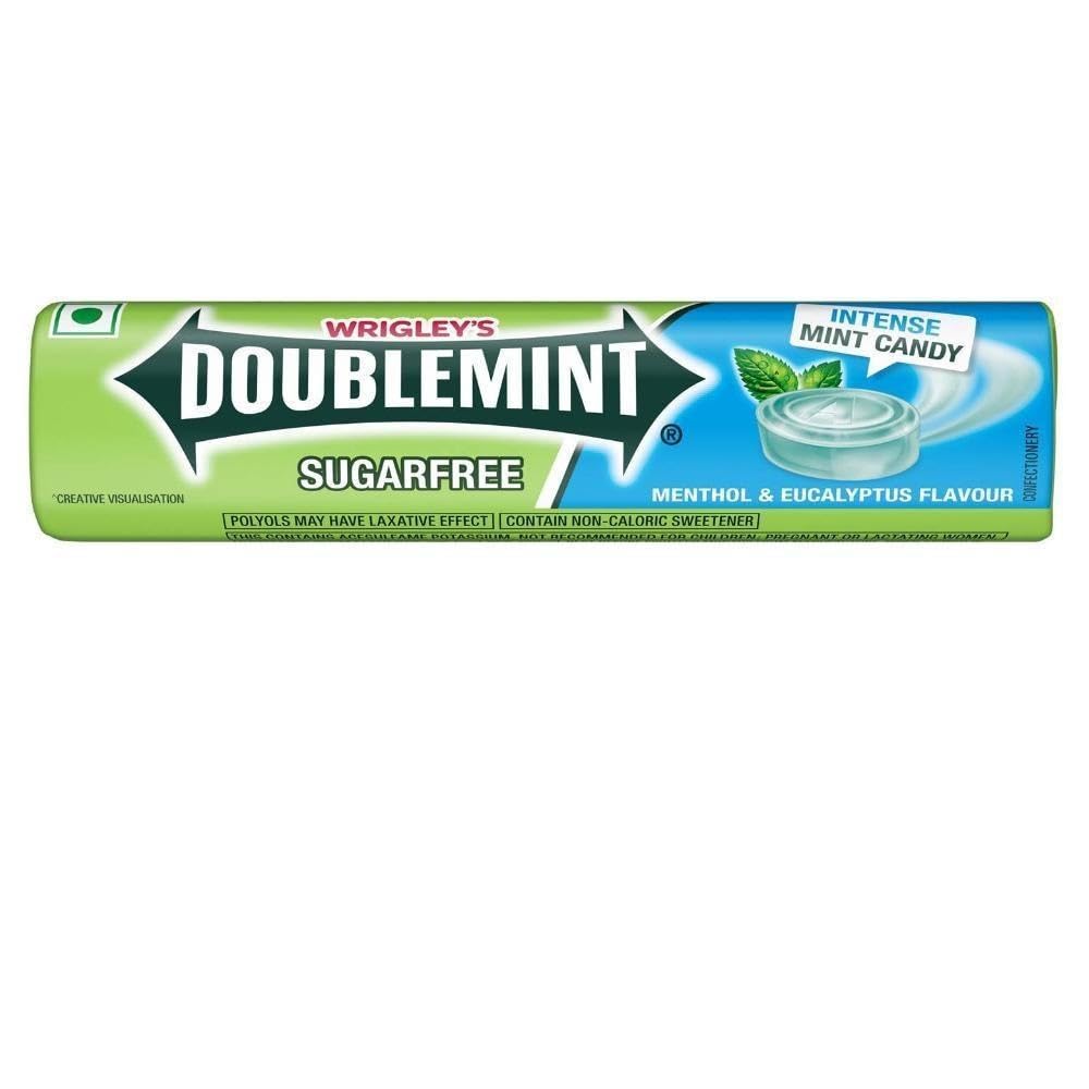 Wrigleys Doublemint Intense Mint Menthol & Eucalyptus Sugarfree Candy Chewing Gum, 30g (B0CNRDQ5WL) Amazon Price History, Amazon Price Tracker