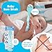 Bumco Baby Essentials Set - Personalized Diaper-Changing Baby Shower Gifts for Boys, Baby Gift Set with 2 Baby Bum Brushes (Original & Mini) + Diaper Clutch Bag + Wipes Wristlet, Newborn Gift Set