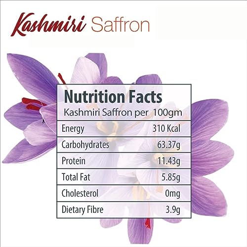 Image of Kashmir Online Store Pure And Natural Mongra Saffron - Premium Original Quality Kesar Grade A+++ For Pregnancy, Cooking, Face & Skin (10 Gram)