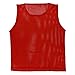 Athllete Unisex Pinnies Scrimmage Vests - Youth Mesh Practice Jerseys (12 Pack)
