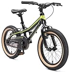 BIKESTAR Bicicleta Infantil Aluminio para niños y ...: ADECUADO A PARTIR DE LOS 4 AÑOS DE EDAD: Esta bicicleta de montaña de aluminio superligera está diseñada para niñas y niños a partir de 4 años de edad (altura aprox. 110 cm). Es ideal para usar cada día para ir al colegio, a la ciudad o para rodar po...