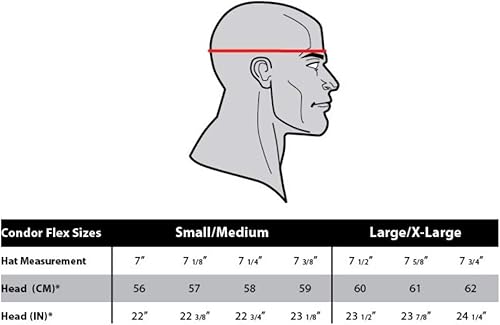 Miniatura 6 de Condor Flex Tactical Mesh Cap Scorpion LXL 7.5" - 7.75", SCORPION