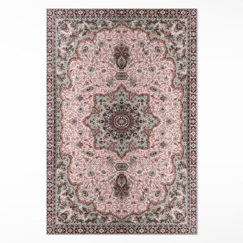 Tapis vinyle 60x90 cm PVC mandalas rectangle pour deco maison floorart design - 2