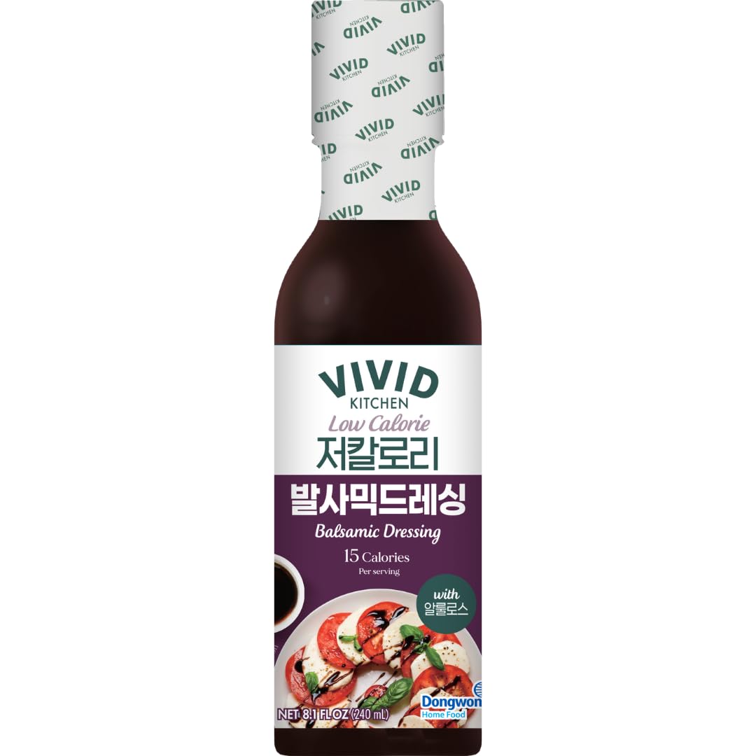 Amazon.com : VIVID Kitchen Zero Sugar & Low Calorie Dressings | Italian/  Oriental/Balsamic Dressing (Salad Dressing) 7.5 fl oz  Soy-Sesame Based  Asian Salad Dressing  Keto & Vegan Friendly  No
