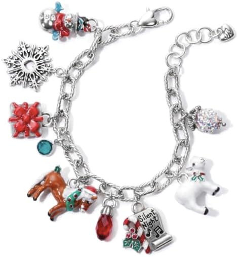 Brighton Christmas Carol Charm Bracelet $128