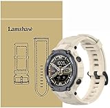 Compatible for Amazfit T-Rex Band, Blueshaw Classic Silicone Replacement Band Compatible with...