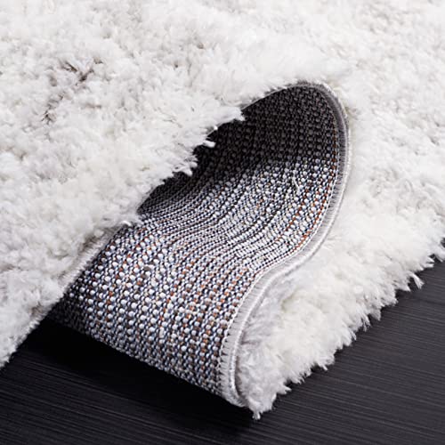 Tapete SAFAVIEH Berber Shag 165x231 cm Gris e Ivory miniatura 6