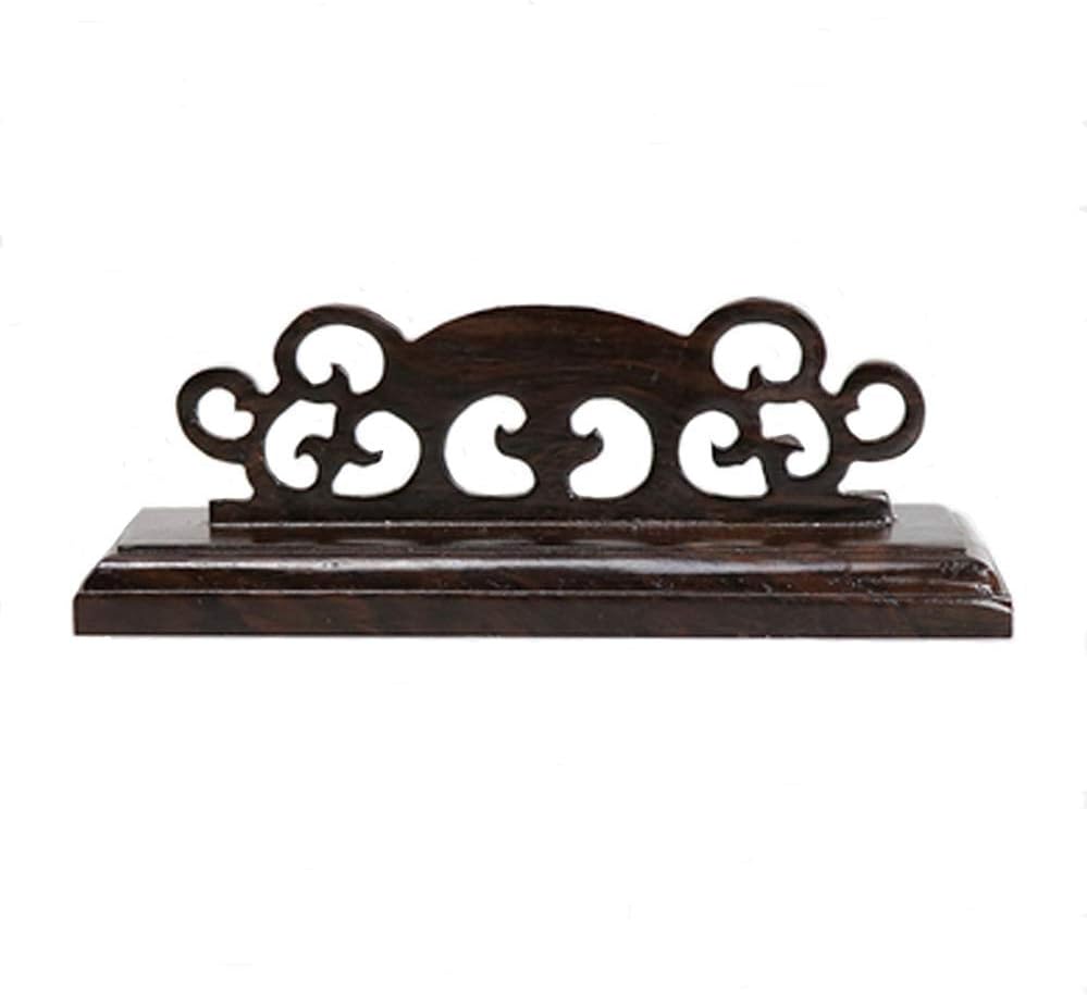 Display Holder Chinese Fan Decorative Stand Handy Fan Display Holder Wood Folding Fan Stand Holder/Sturdy Display Base/Large Hand Japanese Fan Holder By