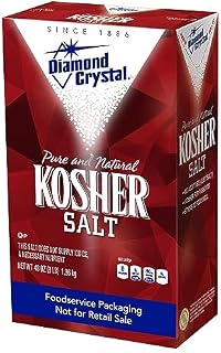 Diamond Crystal Pure Natural Kosher Salt 1.36 kg