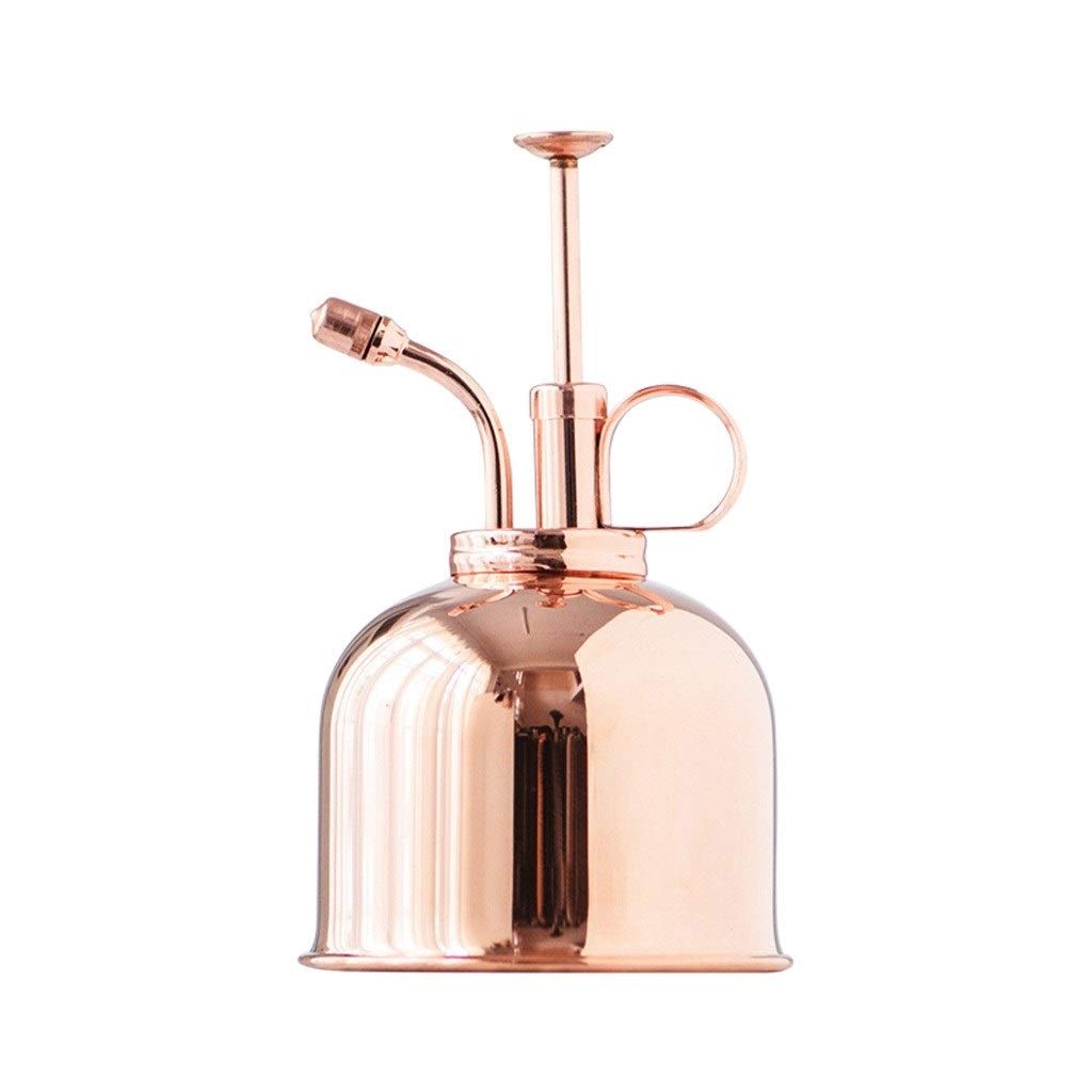 Esta regadera de Exterior para el hogar de 300 ml, regadera Retro de latón, Herramienta para regar Flores en casa, fácil de Verter y llenar.