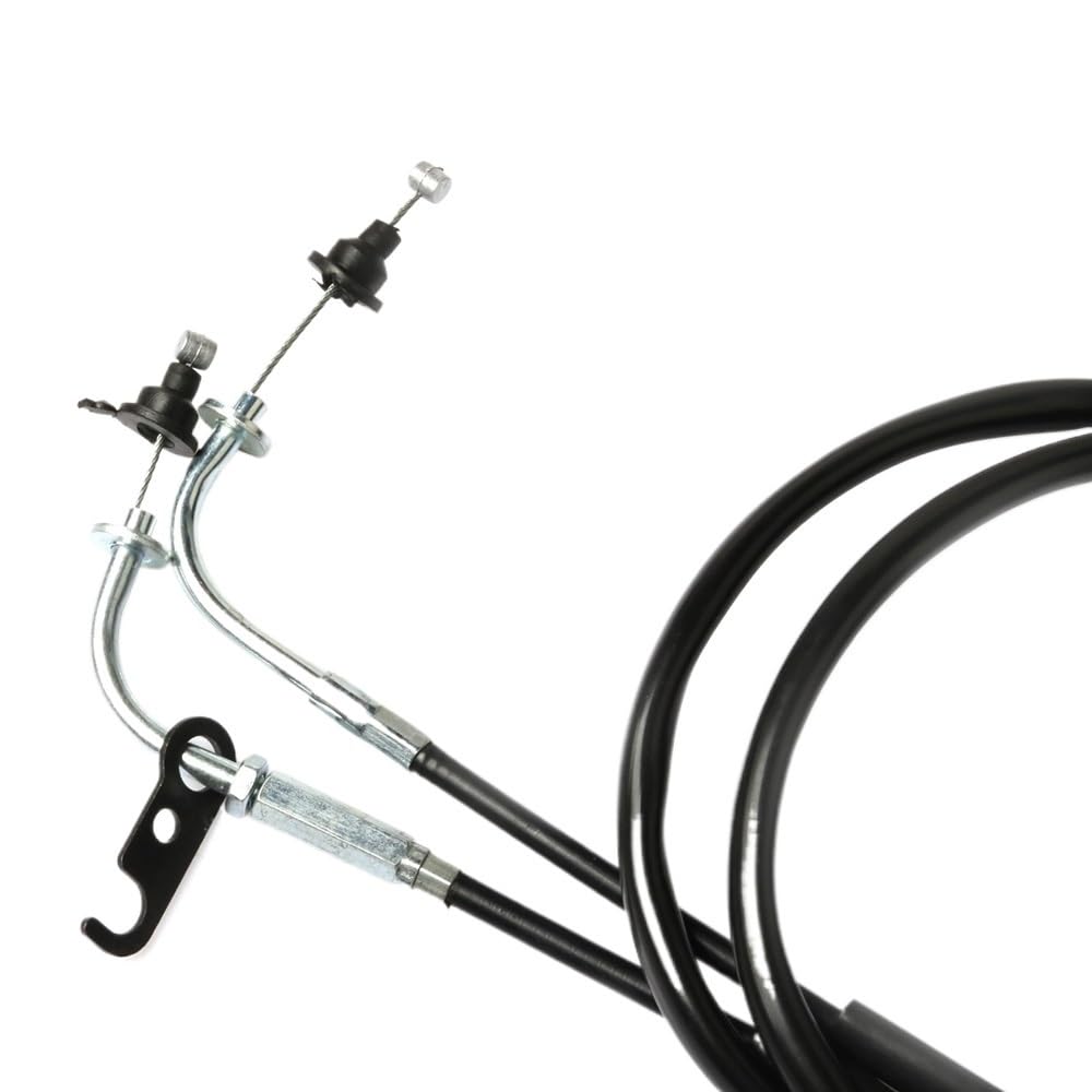 Cable de Acelerador Cable de Repuesto para Motocicleta, 2 Cables Acelerador para FZ16 FZ 16 YS150 YS 150, líneas Doble separadas Freno Cable