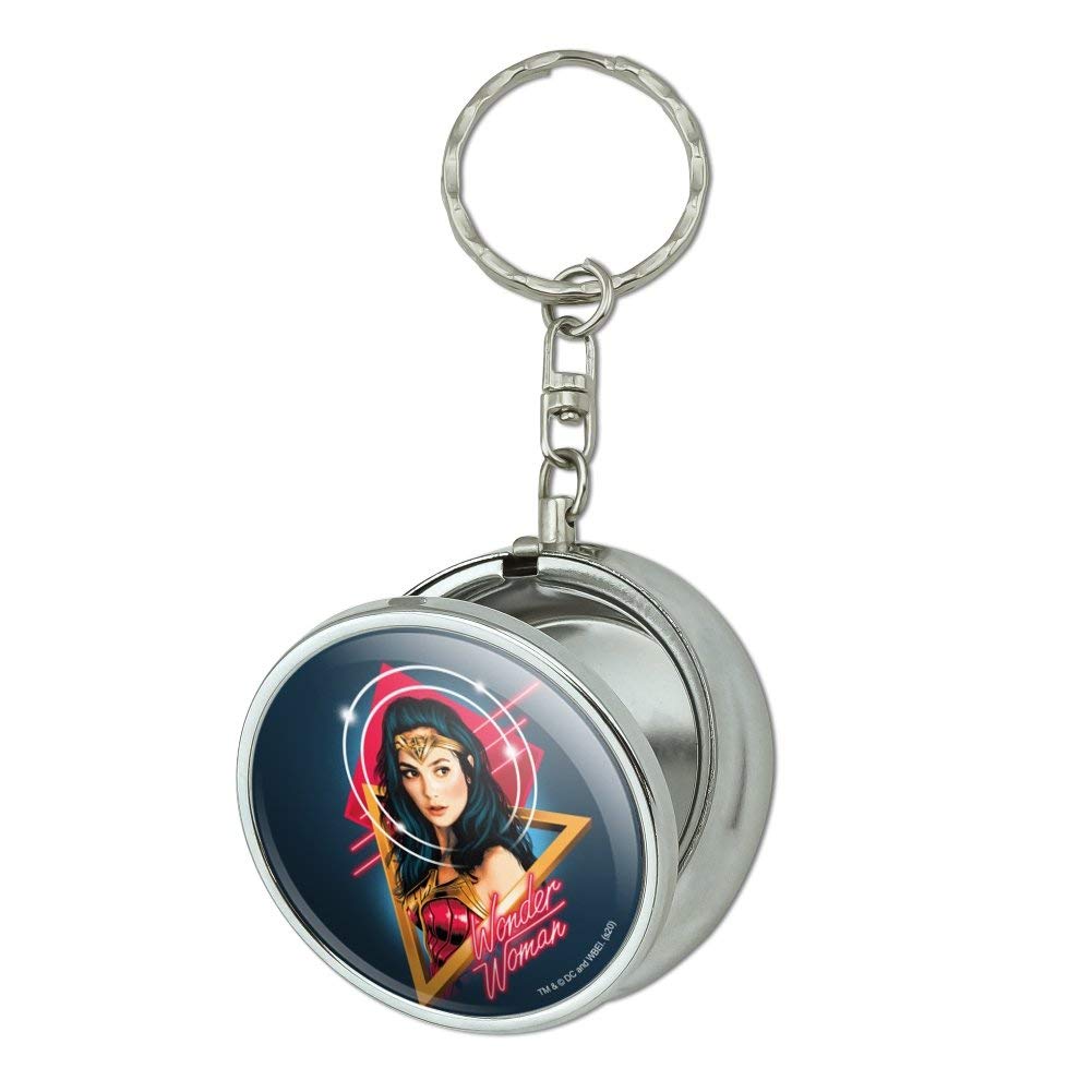 Amazon.com: GRAPHICS & MORE Wonder Woman 1984 Retro 80s Portable Travel  Size Pocket Purse Ashtray Keychain with Cigarette Holder : Home & Kitchen