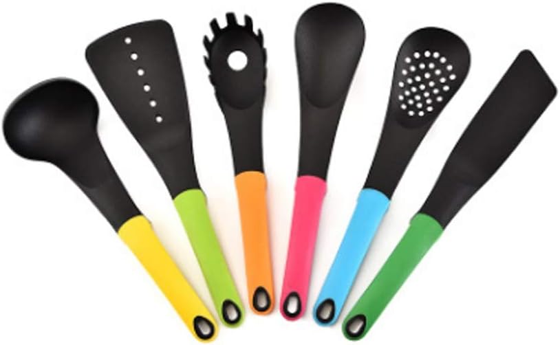 Kitchen Nylon Kitchenware 6-Piece Non-Stick Cookware Cooking Shovel Spoon Set Kitchenware Set