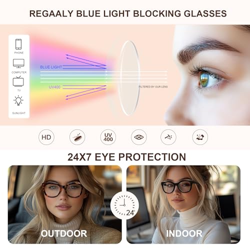 Image of Blue Light Blocking Glasses for Woman /Men, Round Fashion Retro Frame Fake Glasses, Circle Computer Gaming Glass, Pink Leopard