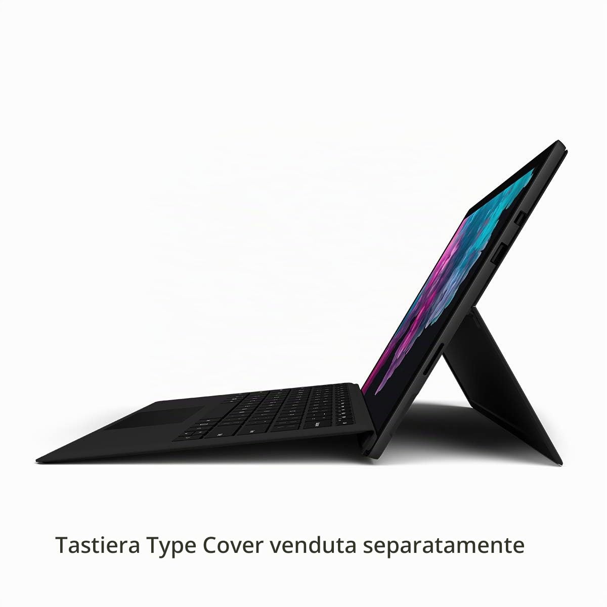 Microsoft Surface Pro 6 Pro6 Intel I5-8350U Ram 8Gb SSD 256Gb 12,3" Tablet 2-in-1 Nero Windows 11 Pro (Ricondizionato)