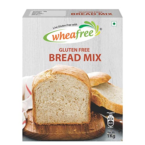 Image of Wheafree Gluten Free Bread Mix 1 kg | Neutral Flavour| Quick and Easy to Bake | Sweet and Savoury Preparations |Gluten Free