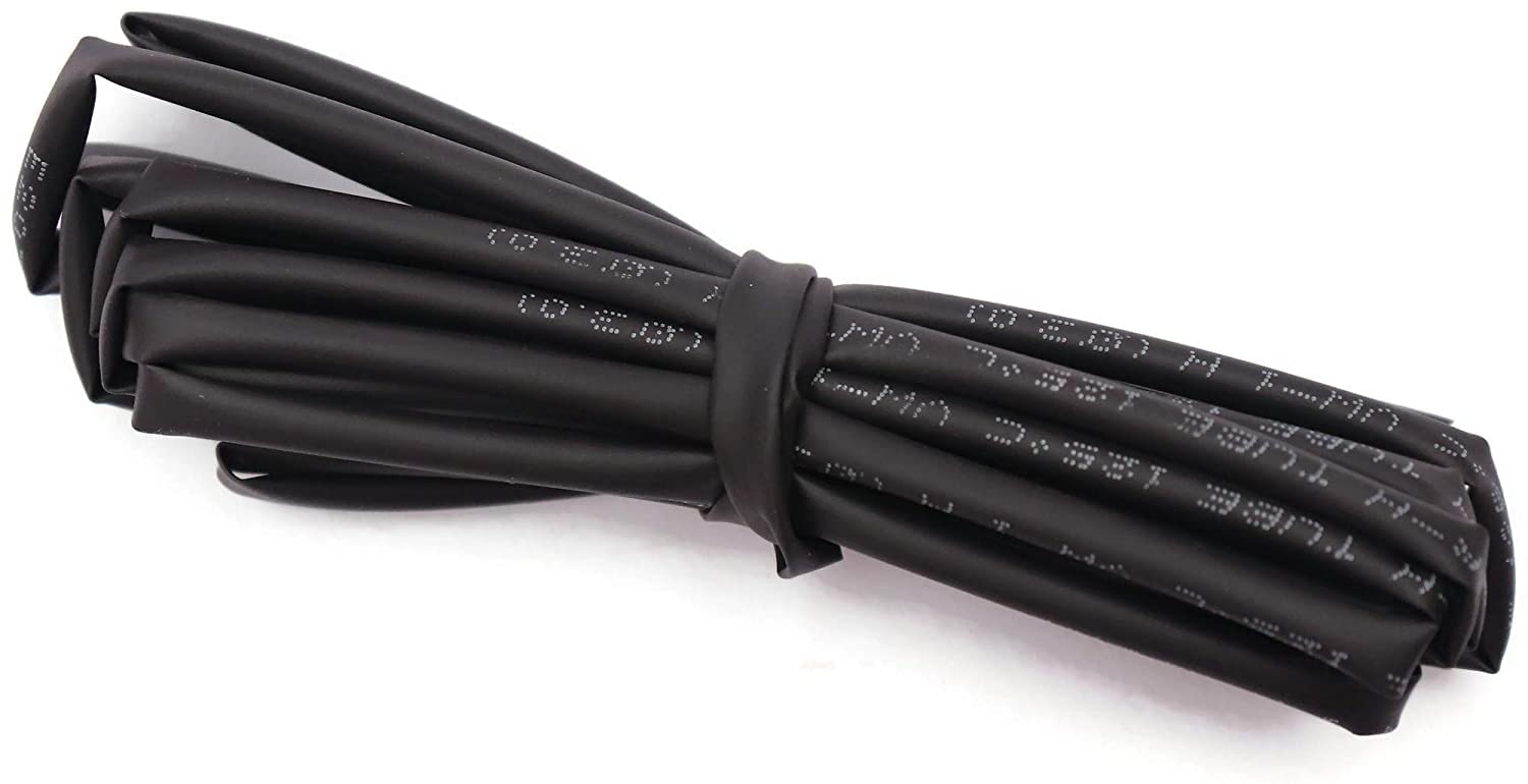 Electronic Spices 3mm Polyolefin HeatShrink Tube Black Heat Shrink sleeve (3MM, Polyolefin)(5 Meter/Black) (B0B4SPB9DN) Amazon Price History, Amazon Price Tracker