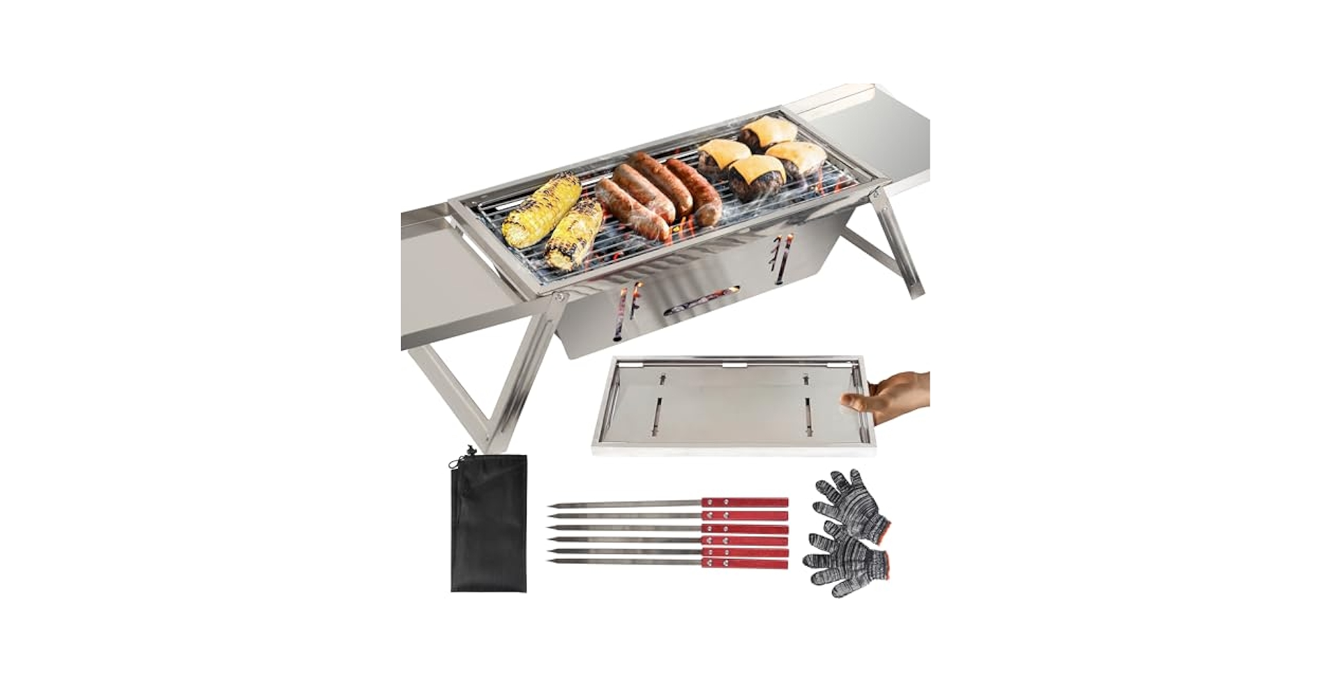 【Oj ＆ Indy 】BBQグリル/Fold N Go サービス品あり 34d69173-c4fb-49da-af1e-