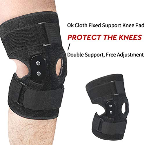 Suporte de joelho esportivo Exceart para treinamento com alça de joelho, ajustável, para malhar, esc