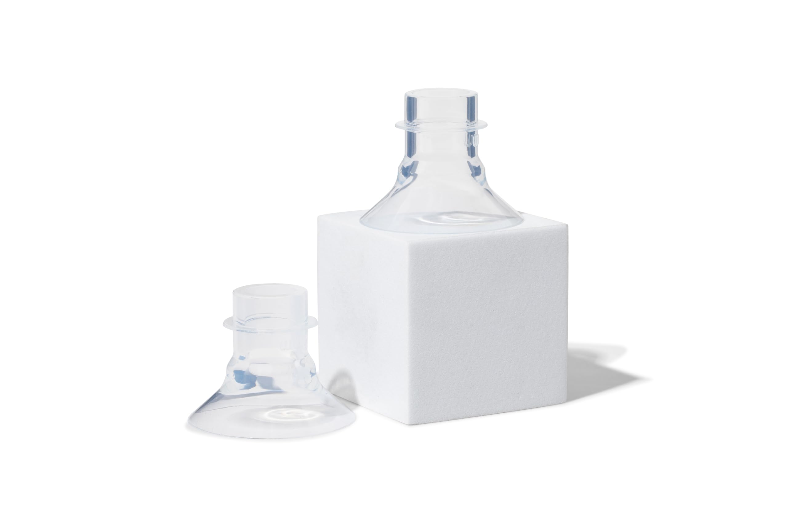 Motif Medical Aura Glow Breast Pump Flange – Comfortable Breast Pump Flanges for Better Milk Flow & Pumping Ease - Ideal Breast Pump Flange Insert for