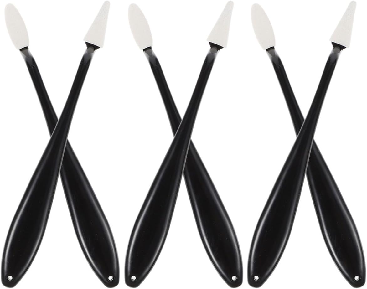 HOODANCOS 6pcs Black Sketch Wipes Pens and Blending Sticks Set for Art Students with Sandpaper Sharpener and Detail Highlight Erasers, Drawing Tools for Artists and Sketching Blending