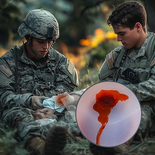 Image of SimCoach Transparent Wound Packing Trainer Kit, Silicone Training Model for Education Demonstration Only, 0.22in