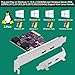 FebSmart 2X 5Gbps USB-C Ports PCI Express to USB 3.0 Expansion Card for Windows 11, 10, 8.x, 7, Vista, XP Desktop PCs, Built in Self-Powered Technology, No Need Additional Power Supply (FS-U302C-Pro)