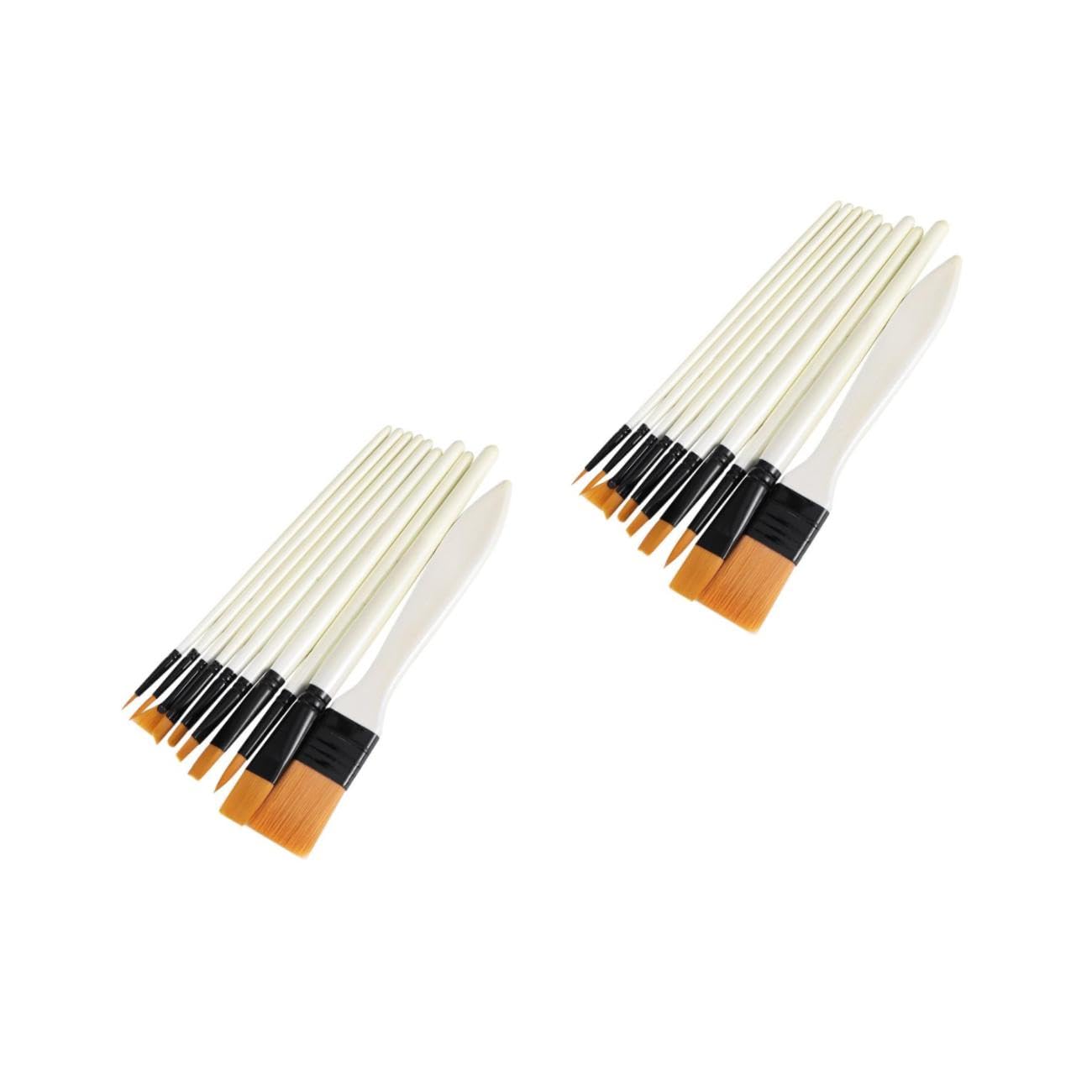 jojofuny 2 Set Nylon Con Per Ad Gouache E Acquerelli Facili E Comodi Tenere Per 10 Pezzi*2