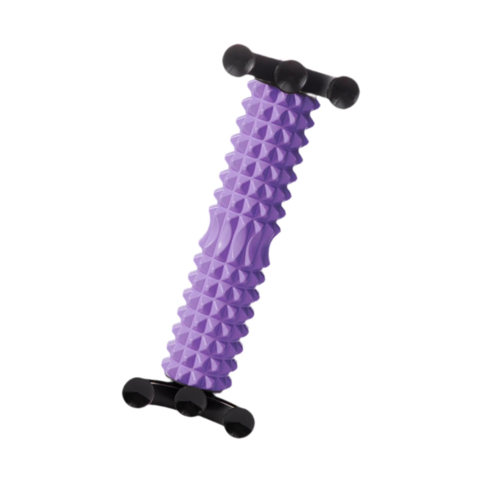 Perfeclan Rodillo Espuma Fitness Ejercicio Pilates Masaje Muscular Profundo EVA PVC Estable Resistente Adecuado para Relajación Muscular Entrenamiento