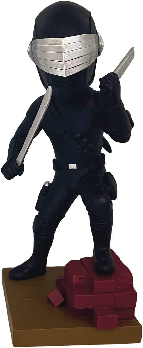 Icon Heroes - G.I. Joe Snake Eyes Bobble Head (Net)