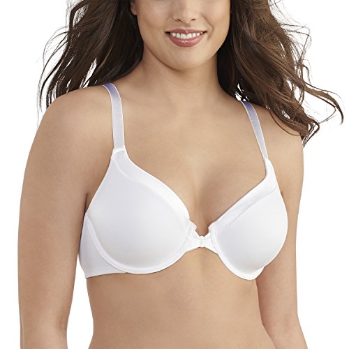 Vanity Fair Women's Illumination Front Close Full Coverage Underwire Bra 75339, Star White
