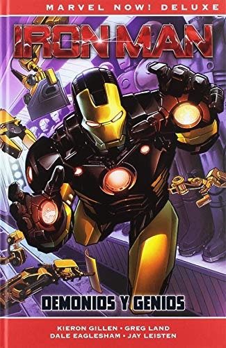  MARVEL NOW! DELUXE IRON MAN DE KIERON GILLEN: DEMONIOS Y GENIOS