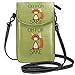 Produktbild Oh für Fox Sake kleine Crossbody Handy Geldbörse Tasche Smartphone Geldbörse Geldbörse mit abnehmbarem Gurt