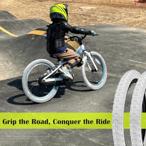 SIMEIQI Pair of Bike Tires BMX for Kids 12.5″/14″/16″/