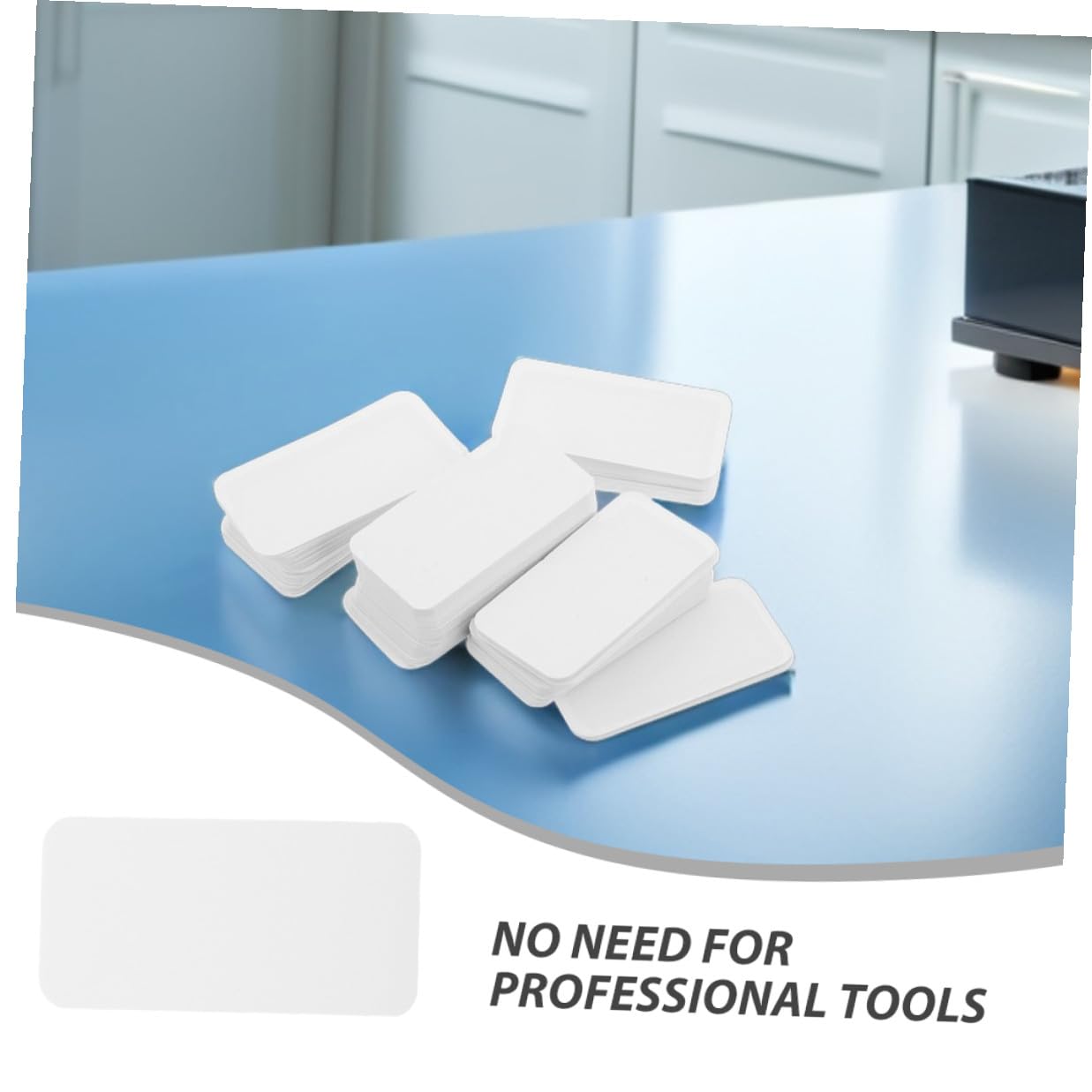 80pcs Insect Specimen Mounting Pads 65x25mm Rounded Corner Thick Paper Sheets Portable Butterfly Spreading Board Science Lab Teaching Experiment Tool