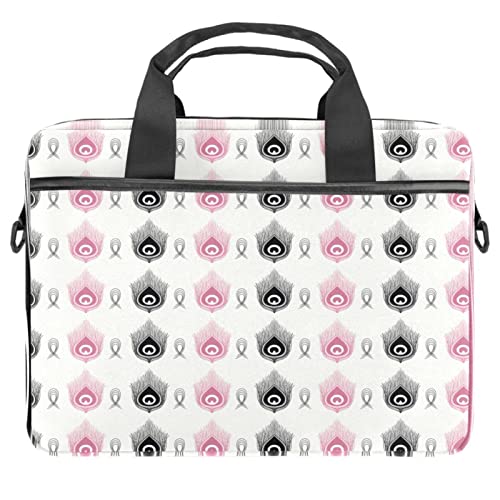 Sacoche ordinateur portable 13.3 pouces paon rose pour vos trajets urbains