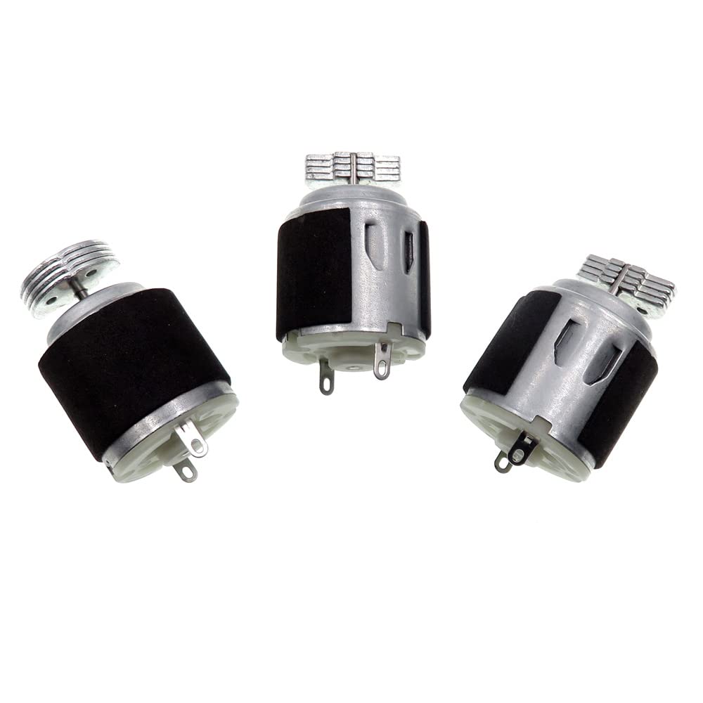 H1 Black 260 Vibration Motor Strong Earthquake Circle Micro DC Vibration Motor 3-6v for