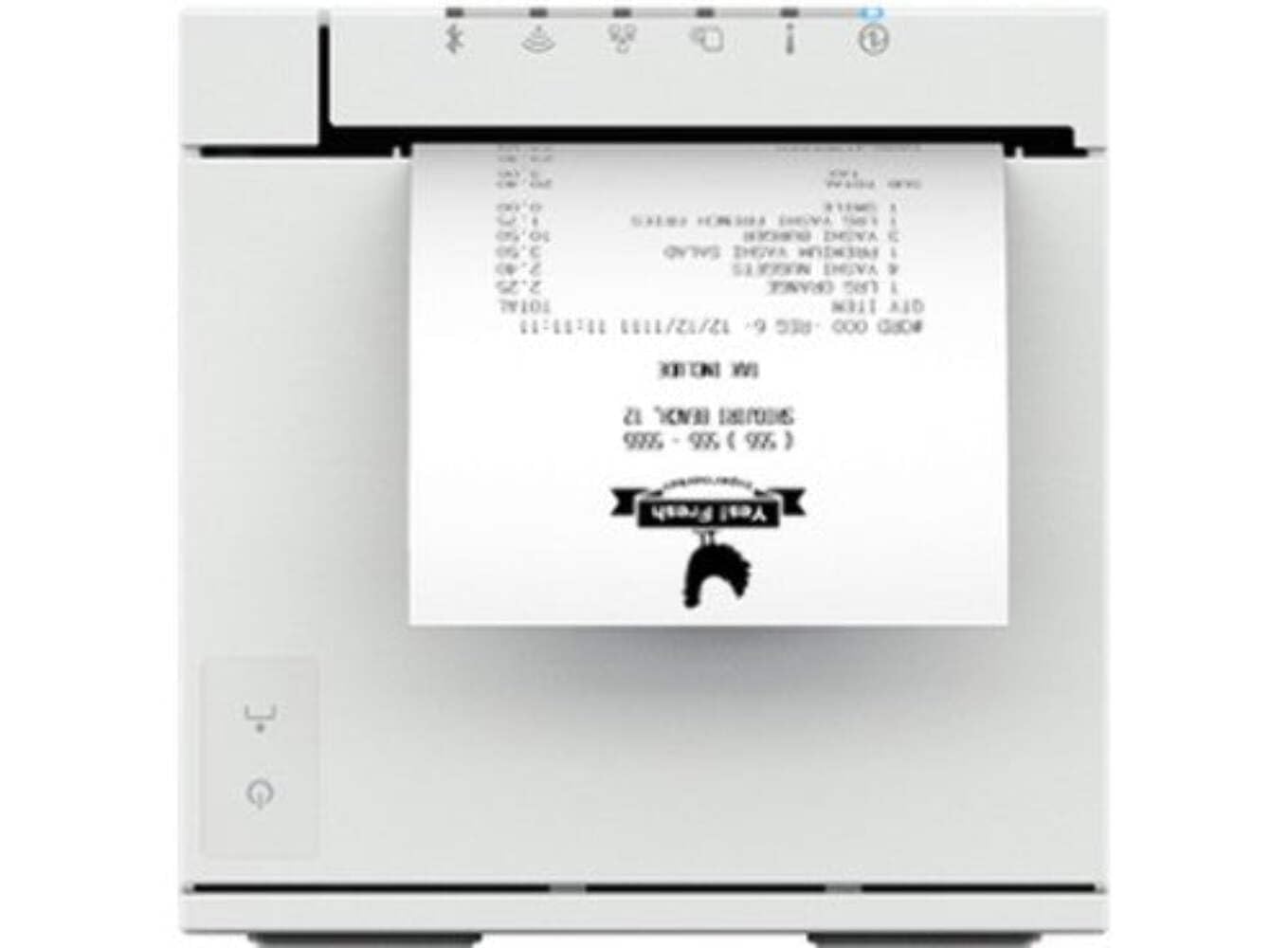 Epson TM-M30iii, Usb, UsB-C, Bt, Ethernet, Wlan, 8 Punkte/mm (203dpi), Cutter, Wei? Bondrucker, Thermodirekt, 8 Punkte/mm (203dpi), Variable Papierbr